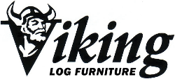 Viking Log Furniture Logo